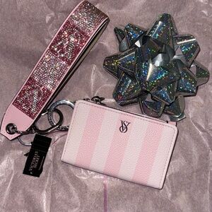 Victoria's Secret Pink Key & Card Holder Set
